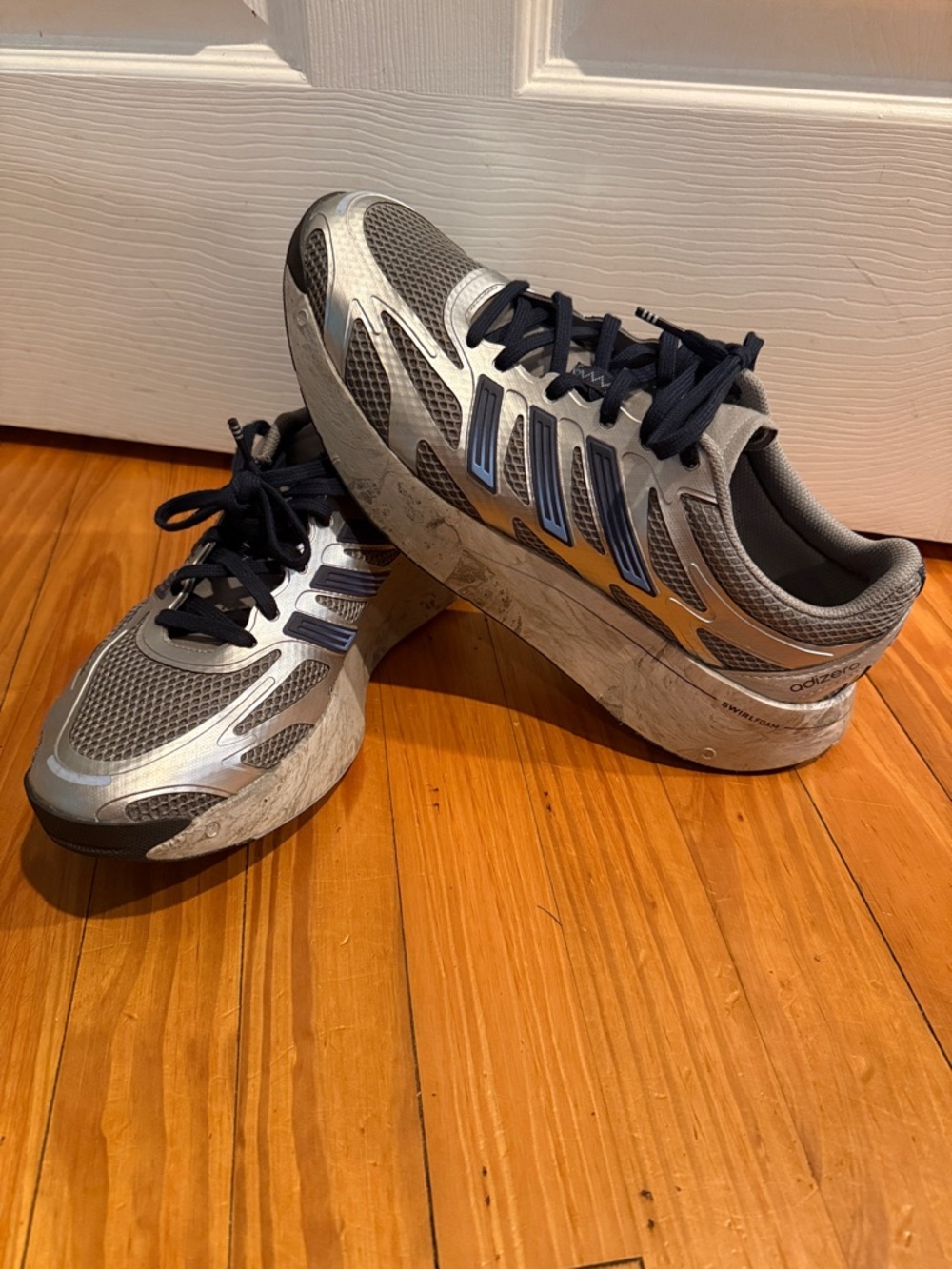 Adidas adizero swirlfoam running shoes